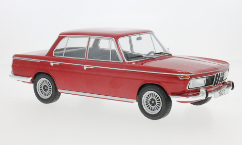 BMW 2000 (Typ 121) dunkelrot MCG 1:18