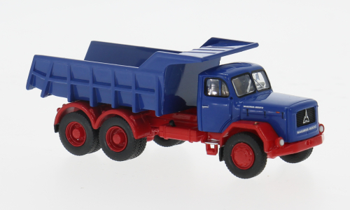 Magirus Jupiter Kipper blau Brekina 1:87