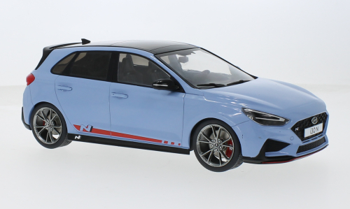 Hyundai i30 N hellblau MCG 1:18