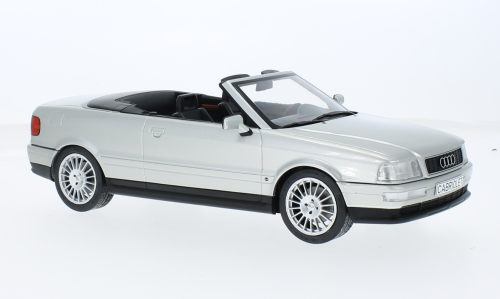 Audi Cabriolet silber MCG 1:18