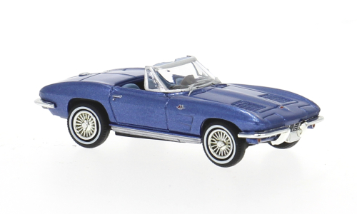 Chevrolet Corvette C2 Ca blau Brekina 1:87