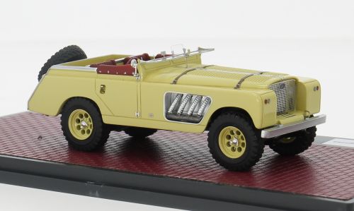 Land Rover 109 Bell Auren gelb Matrix 1:43