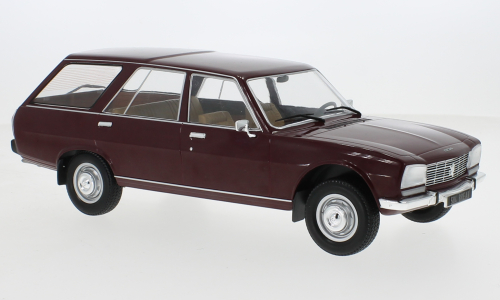 Peugeot 504 Break dunkelrot MCG 1:18