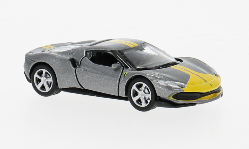 Ferrari 296 GTB grau Maisto 1:64
