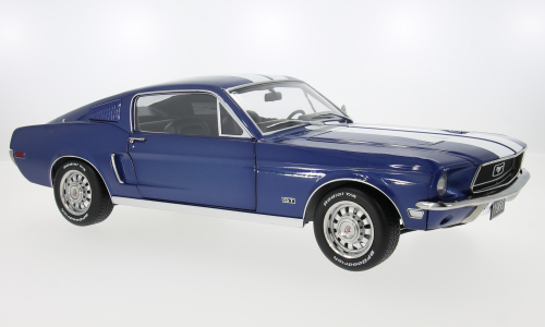 Ford Mustang GT Fas blau KK Scale 1:12