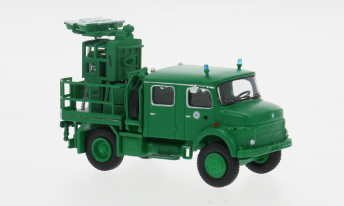 Mercedes LA 911 Lichtma Polizei M Brekina 1:87