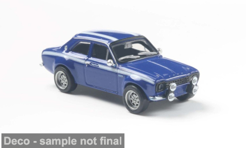 Ford Escort RS 1800 blau Brekina 1:87