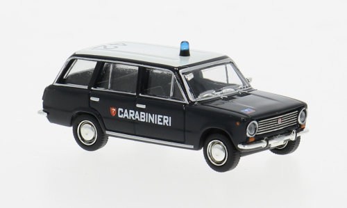 Fiat 124 Familiare Carabinie Brekina 1:87