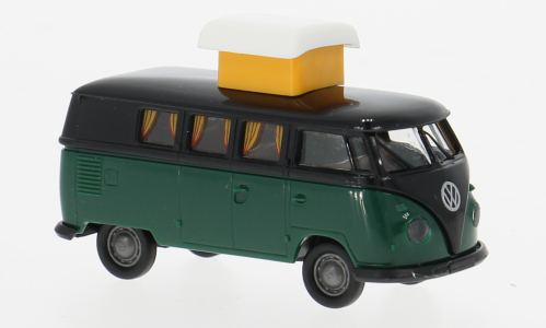 VW T1b Camper schwarz Brekina 1:87