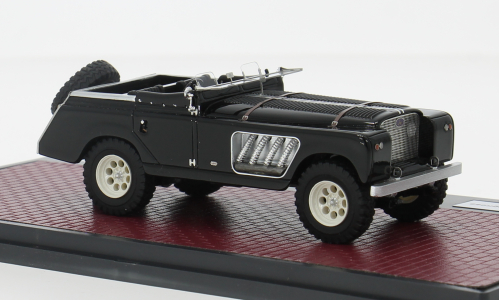 Land Rover 109 Bell Auren schwarz Matrix 1:43