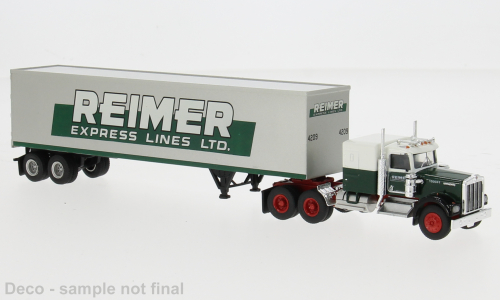 Kenworth W 900 Koffer-S Reimer Brekina 1:87