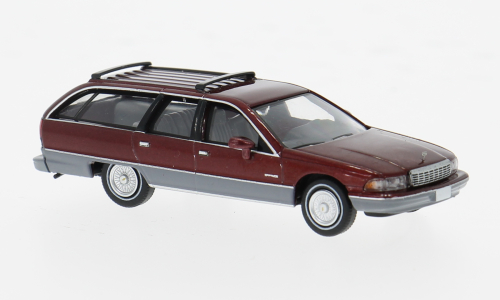 Chevrolet Caprice Statio dunkelrot PCX87 1:87