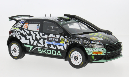Skoda Fabia Rally2 #22 IXO 1:18
