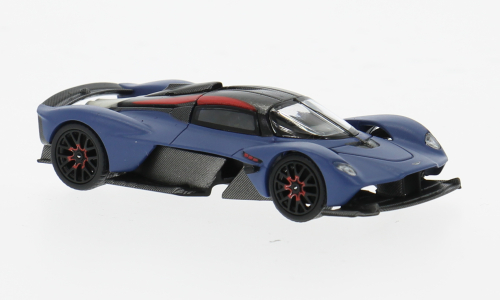 Aston Martin Valkyrie blau Pop Race 1:64