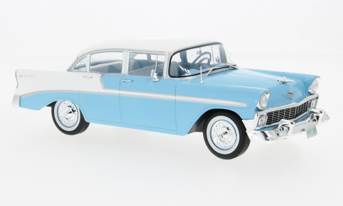 Chevrolet Bel Air 4-Door hellblau WhiteBox 1:24