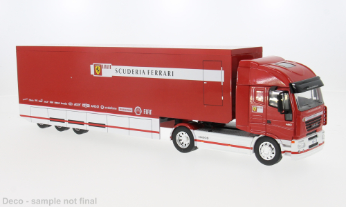 Iveco Stralis Koffer Ferrari IXO 1:43