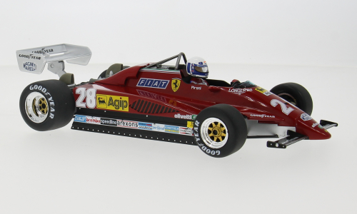 Ferrari 126C2 #28 MCG 1:18