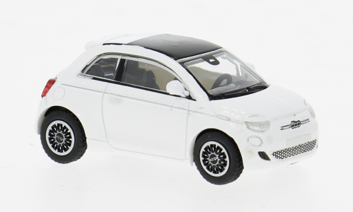 Fiat 500e weiss PCX87 1:87