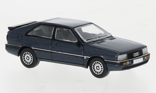 Audi Coupe dunkelbla PCX87 1:87