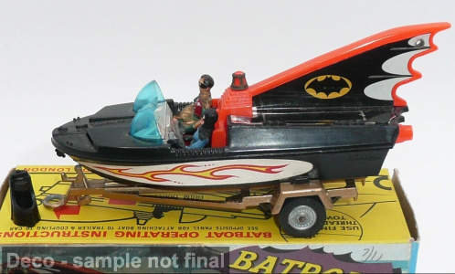 - Batboat Batman Corgi 1:50