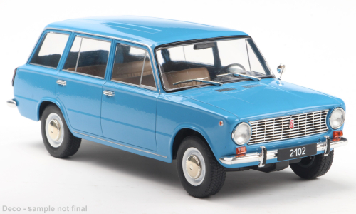 Lada 2102 hellblau WhiteBox 1:24