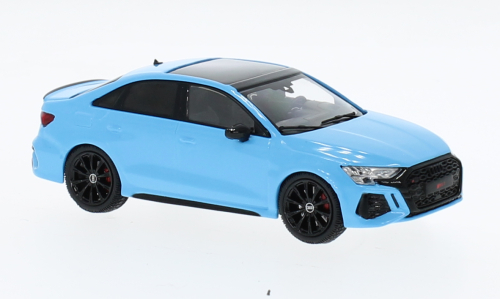 Audi RS3 Limousine hellblau IXO 1:43