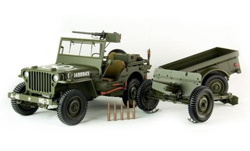 Jeep Willys MB oliv Premium X 1:8