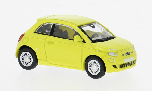 Fiat 500e hellgelb PCX87 1:87