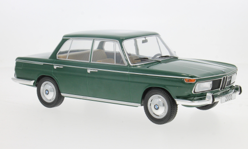 BMW 2000 (Typ 121) dunkelgrü MCG 1:18