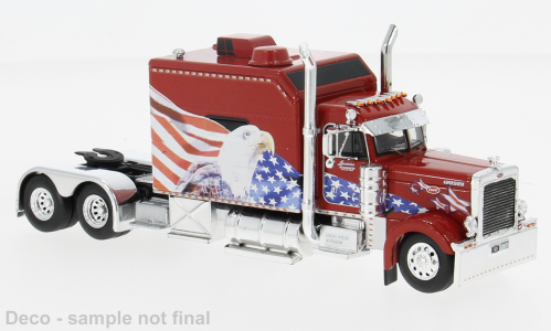 Peterbilt 379 Custom rot IXO 1:64